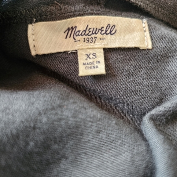 Madewell Silk Edge Dolman long sleeve tee - Picture 6 of 7